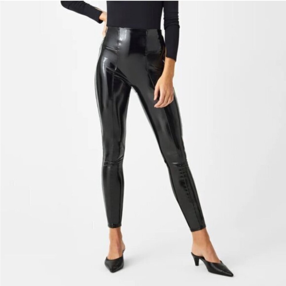 Spanx Patent Leather Leggings